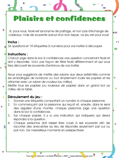 Repas animé - Plaisirs & Confidences de Noël - Image 4