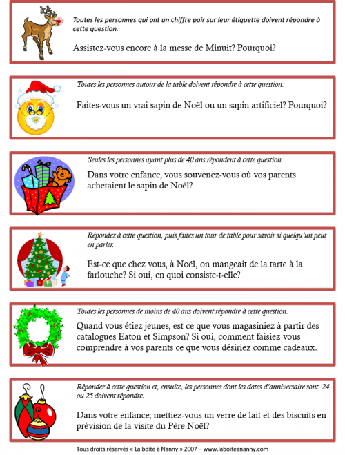 Repas animé - Plaisirs & Confidences de Noël - Image 2