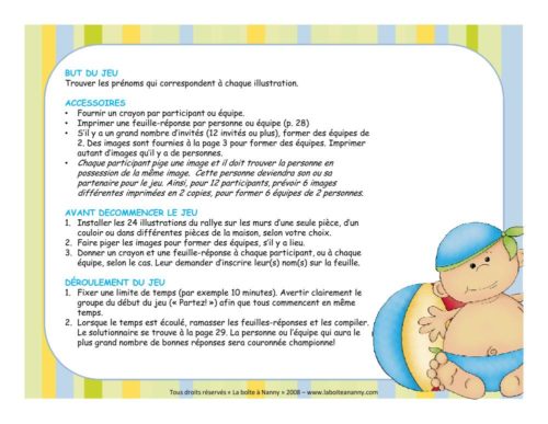 Le rallye des prénoms de bébé - Image 2