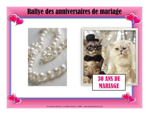 Rallye des anniversaires de mariage - Image 2