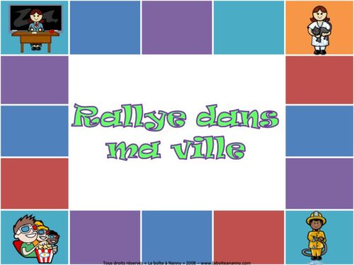 Rallye dans ma ville