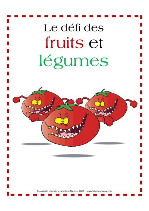 Le défi des fruits et légumes