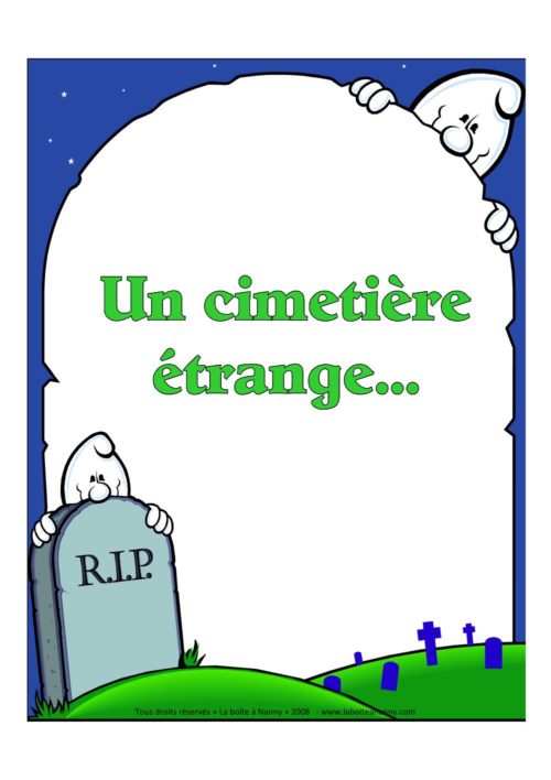 Halloween : Un cimetière étrange…