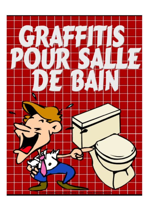 Graffitis de salle de bain