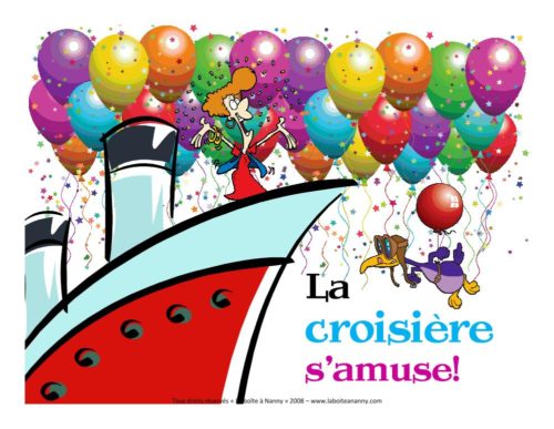 Anniversaire - Trousse La croisière s'amuse