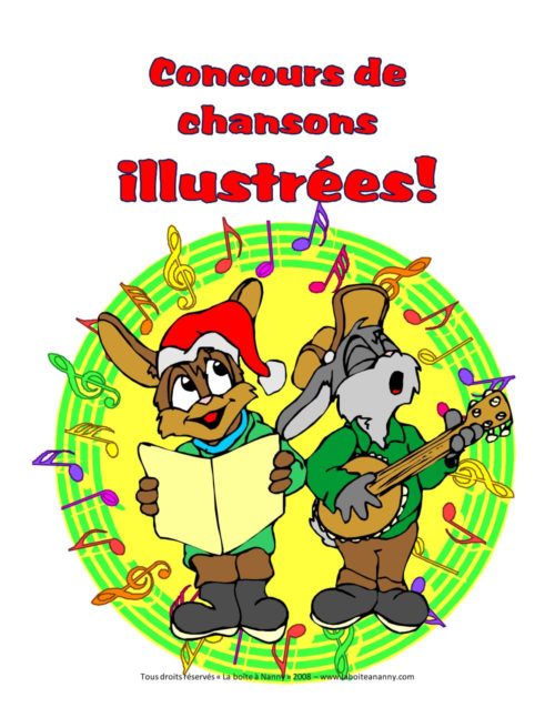Concours de chansons illustrées!