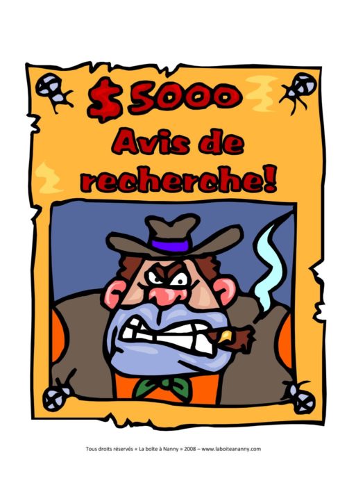Avis de recherche