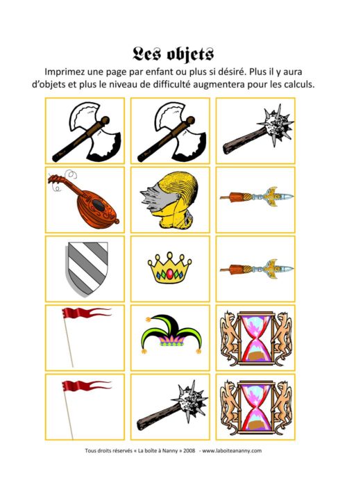 La chasse des chevaliers - 7 à 10 ans – Image 2