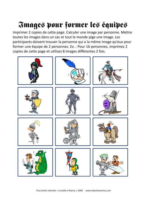 La chasse des chevaliers - 7 à 10 ans – Image 3