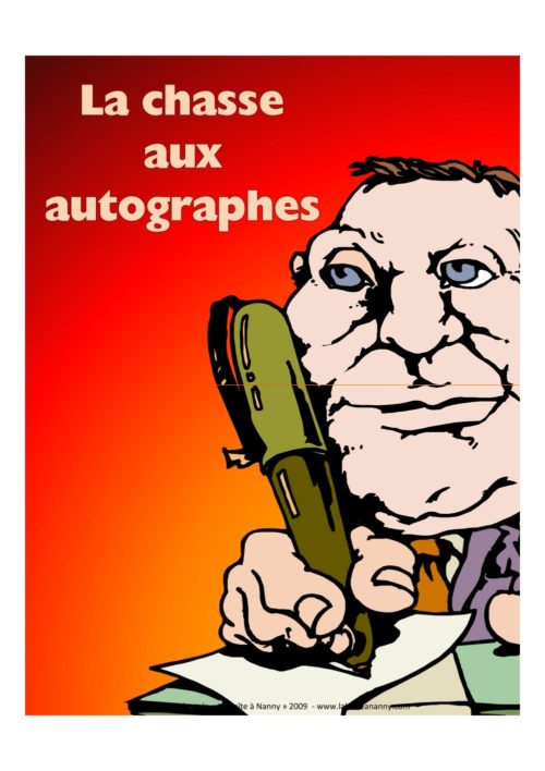 Chasse aux autographes