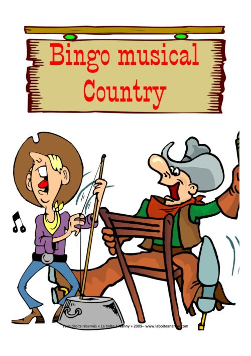 Bingo musical country