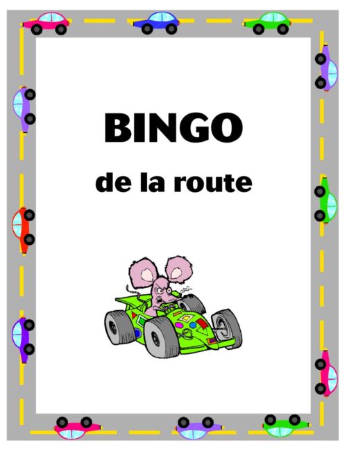 Bingo de la route