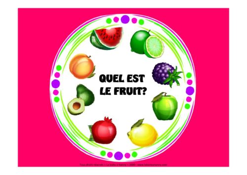 Quel est le fruit