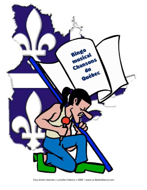 Bingo musical répertoire de chansons québécoises