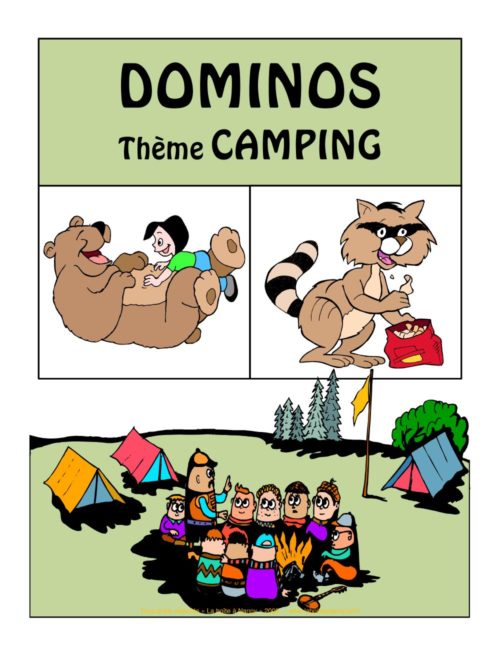 Dominos thème Camping