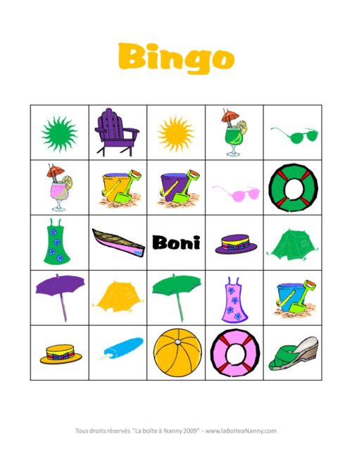 Bingo tropical