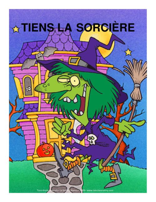 Halloween : Tiens la sorcière!