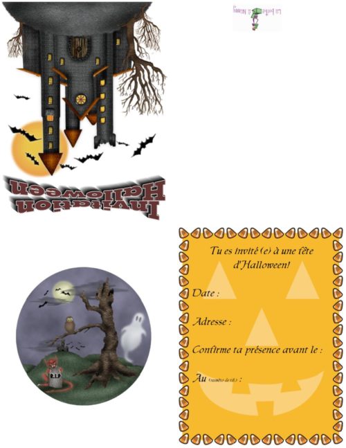 Halloween invitation