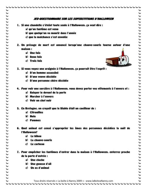 Halloween: Jeu-questionnaire sur les superstitions - Image 2
