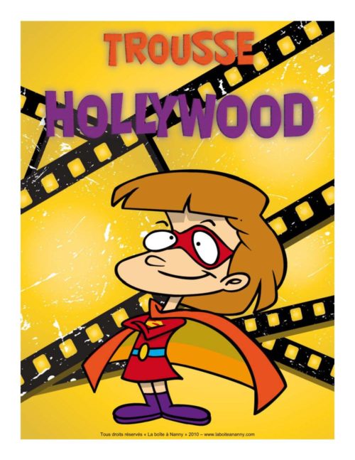 Hollywood - Trousse de jeux