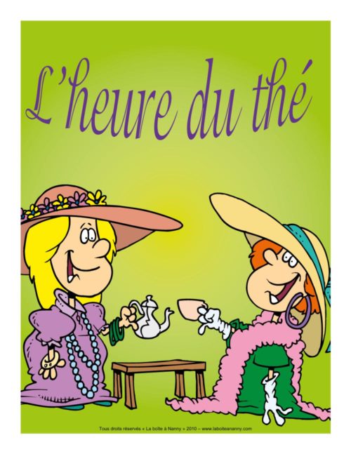 L'heure du thé