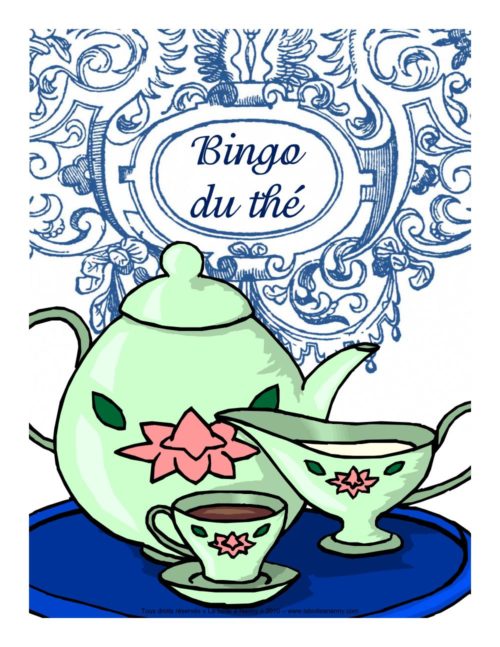 Bingo du thé