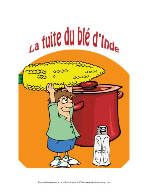 Fuite du blé d'Inde