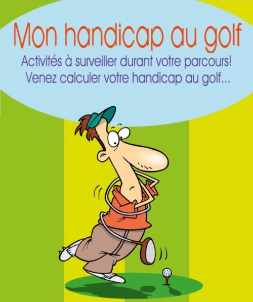 Mon handicap au golf