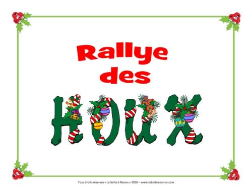Rallye des HOUX