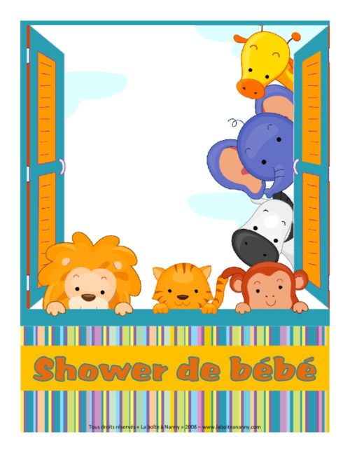 Trousse complète - Thème Animaux