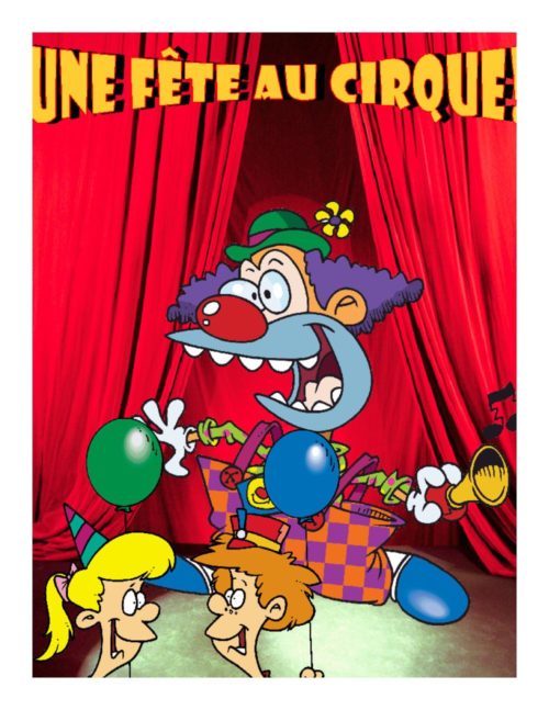 Animation fête au cirque!