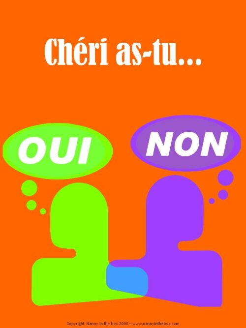 Chéri as-tu...