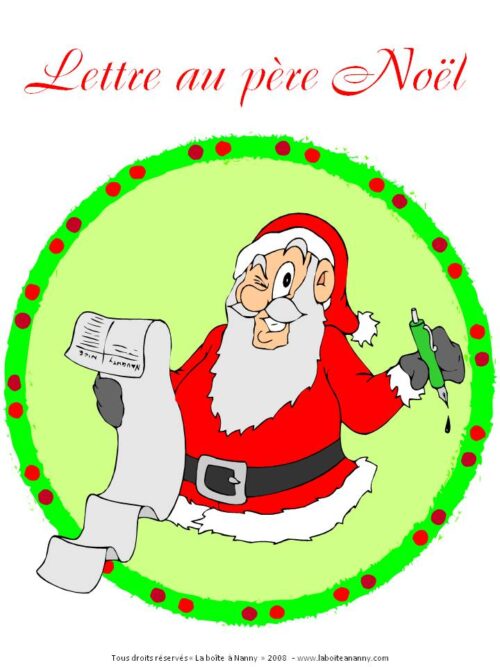 Lettre au Père Noël