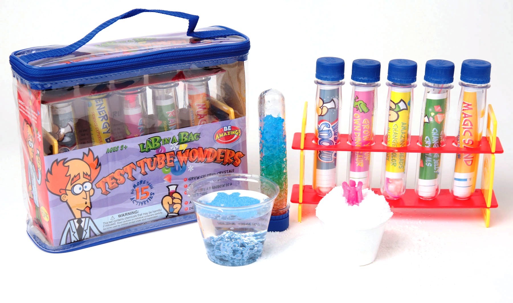 Labo dans un sac - Merveilleuses éprouvettes