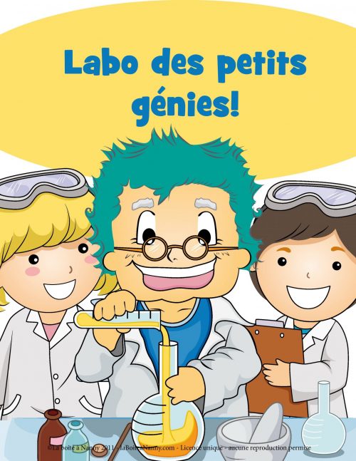 Anniversaire - Labo des petits génies