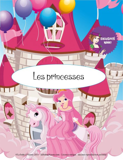 Anniversaire - Trousse des princesses