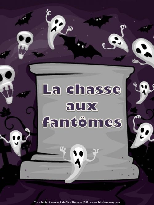 Halloween : La chasse aux fantômes 7 à 10 ans