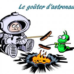 Le goûter d'astronaute