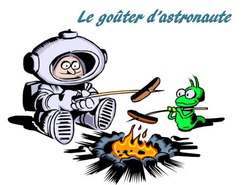 Le goûter d'astronaute