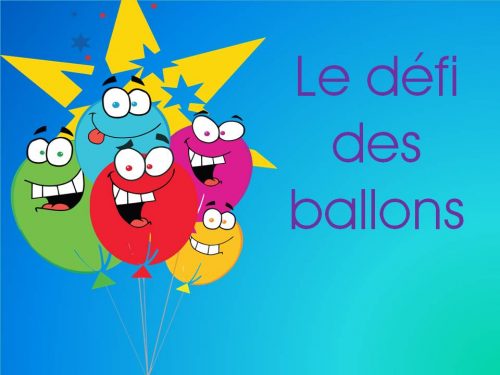 Le défi des ballons