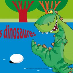 Anniversaire - Trousse les dinosaures