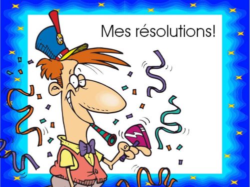 Mes résolutions!