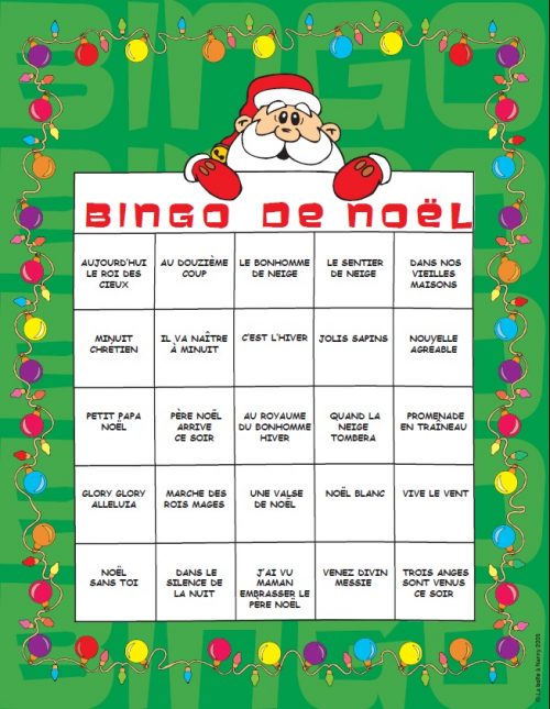 Bingo de Noël