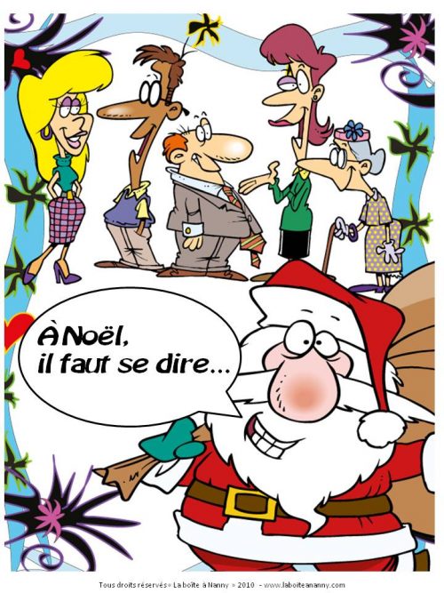 À Noël, il faut se dire...