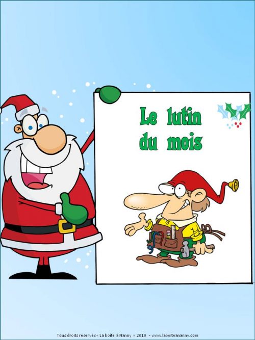 Le lutin du mois