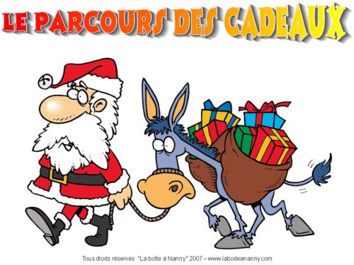 Échange de cadeaux - Parcours des cadeaux