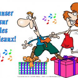 Danser sur les cadeaux!