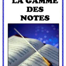 La gamme des notes