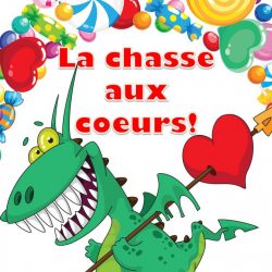 Chasse aux coeurs - 7 à 10 ans : St-Valentin