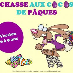 Chasse aux oeufs - 6 à 9 ans